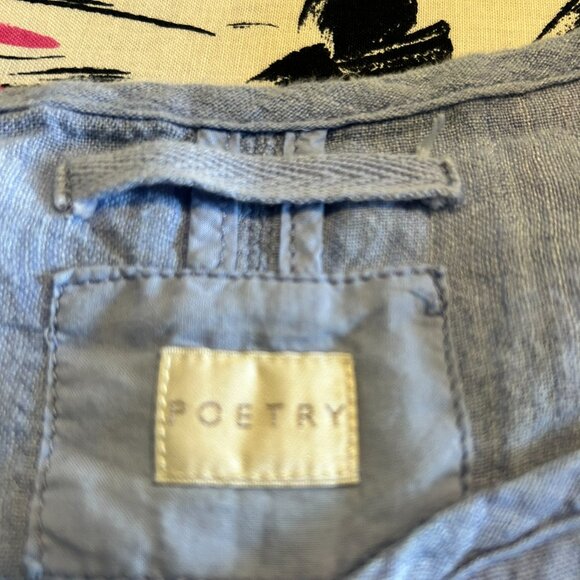 "Poetry Brand" Linen Duster - Picture 2 of 8